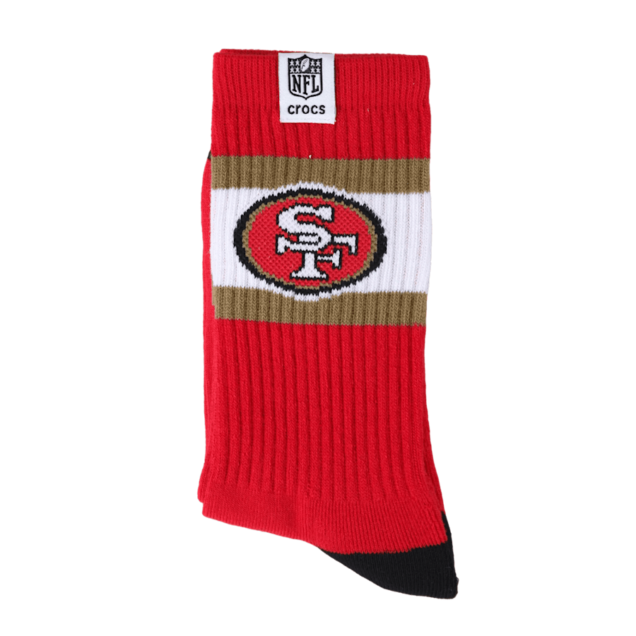 NFL San Francisco 49ers Crocs Socks | Crocs Discount