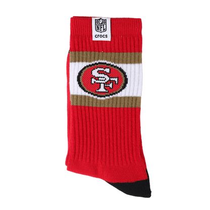 NFL San Francisco 49ers Crocs Socks | Crocs Discount